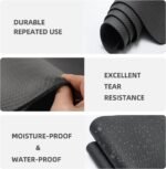 Bike Mat,Treadmill Mat,For Walking Pad,Elliptical,Exercise Bikes, Stationary Cycles,Spin Bike,Under Exercise Bike Trainer Pad for Indoor Stationary Gym Fitness Equipment Hardwood Floor Protector - Image 5