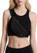 Fanny Pack For Women And Man Crossbody Bag Cross body Bag With Adjustable Strap For Travel Running Hiking Walking Workout Black - Image 7