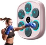 2025 New Model Smart Music Boxing Machine for Adults and Kids, Training Machine with LED Electronic Wall Mounted, Home Indoor Workout Equipment with Premium Boxing Gloves - Image 10
