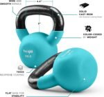 Yes4All Kettlebells 5lbs-65lbs & Kettlebell Sets Adjustable Weights, Kettlebell for Weight Training, Home Workout Equipment with Secure Grip for High Rep, Exercise Equipment - Image 5