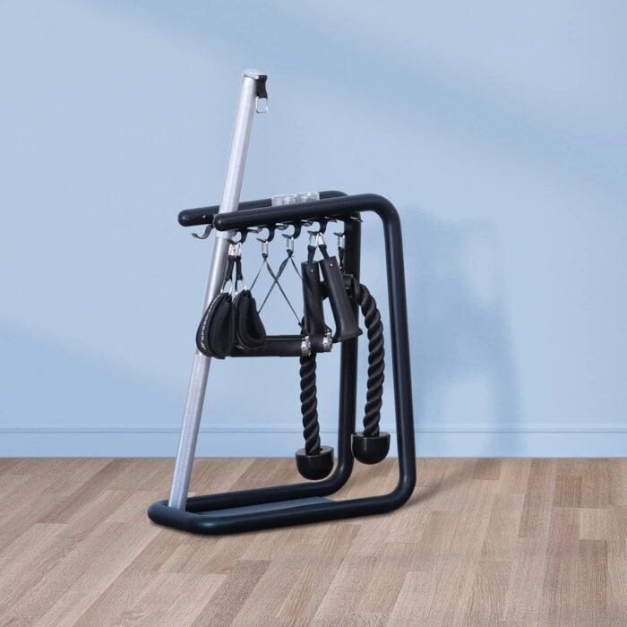Gym Accessories Organizer, Home Gym Accessories Hanger, 10 Metal Hooks Heavy-Duty Gym Accessory Storage for Home Exercise and Fitness Gear - Image 3