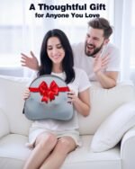 Shiatsu Back and Neck Massager with Heat – Deep Kneading Massage Pillow for Relaxation – Corded Design for Full Body Use – Gift for Loved Ones - Image 8