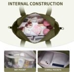 WLLWOO Small Gym Bag for Women with Wet Pocket, Mini Travel Duffle Tote Bag, Lightweight Workout Sports Bag for Dance Yoga Weekends - Image 6