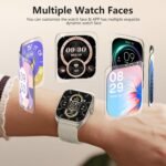 2025 SOUYIE Smart Watch for Men and Women with SOS Emergency Alert, 1.85" AMOLED Fitness Tracker with 100+ Sports Modes, Heart Rate, SpO2, Sleep Monitor, IP68 Waterproof, Compatible Android and iPhone - Image 8