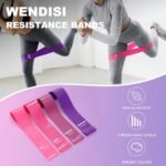 Pilates Ring Fitness Circles Set, High Resistance Yoga Ring Pilates Equipment Set for Women Includes Pilates Ring, 9 Inch Small Exercise Ball, 5 Resistance Bands at Home Pilates Workout Set - Image 3