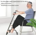Pedal Exerciser Bike Hand Arm Leg and Knee Peddler Adjustable Fitness Equipment for Seniors, Elderly Home Pedal Exercise Bike for Total Body, with Gift Box - Image 8