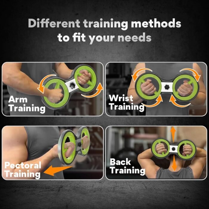 Burn Machine Arm Workout Equipment Multifunctional Arm Shoulder Exercise Equipment Adjustable Resistance Forearm Exerciser Arm Boxing Trainer Forearm Chest Workout Equipment for Home Gym Office - Image 3