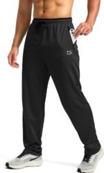 G Gradual Men's Sweatpants Mesh Lightweight with Zip Pockets Breathable Quick Dry Athletic Pants for Workout Running - Image 2