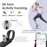 Fitness Tracker for Men and Women,Fitness Watch Waterproof with Activity Tracker and Sleep Monitor,Smart Watch for Android and iOS Phones - Image 3