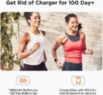 Health & Fitness Trackers for Women Men: 100 Day Battery Life Activity Tracker with Answer/Make Call Blood Pressure SpO2 Sleep Heart Rate Monitor 120+ Sports 5ATM Smart Watch for iPhone Android Pink - Image 4