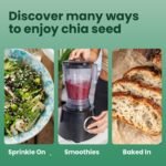 Sanar Naturals Chia Seeds - Omega-3, Protein, Fiber Supplement - GLP-1 Support - Keto and Paleo Friendly - Vegan, Non-GMO, Gluten Free, 10 oz - Image 6
