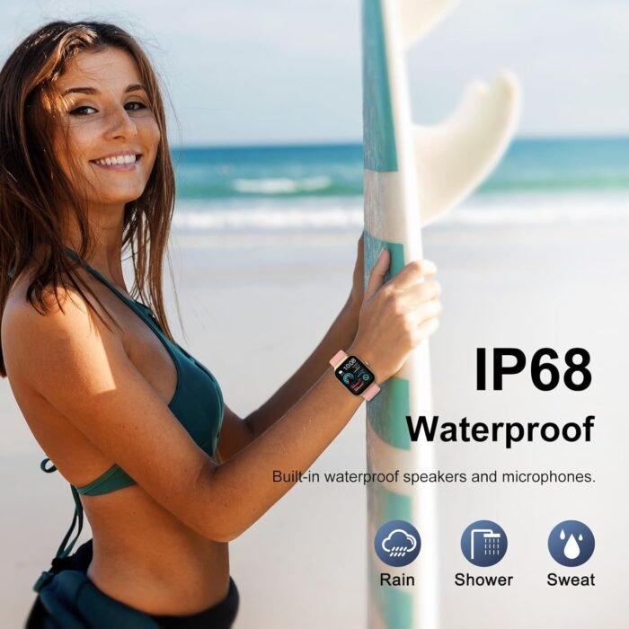 Smart Watch for Women Men (Answer/Make Call), 1.96"HD Smartwatch with Heart Rate/Sleep Monitor/Pedometer, 113+ Sports 2025 New Fitness Tracker, IP68 Waterproof Activity Tracker for Android iOS - Image 9
