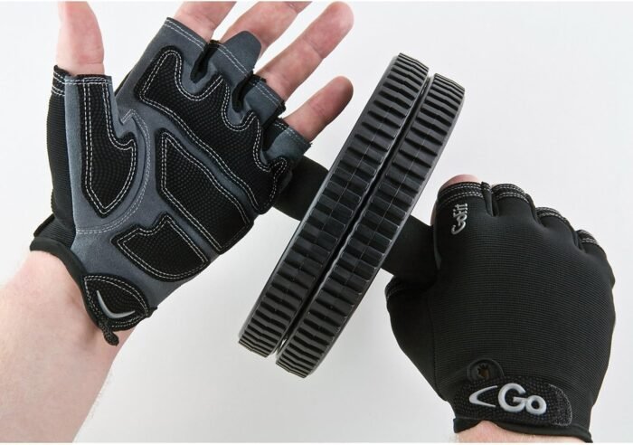 GoFit Xtrainer Men's Black Cross-Training Gloves, XL (GF-CT-XLG) - Image 3