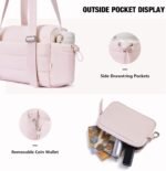 Small Gym Bag for Women 2 Set Mini Gym Duffle Bag with Wet Compartment and Coin Wallet, Gym Tote Bag for Workout/Sport/Travel - Image 5