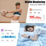 Smart Watch for Men Women (Answer/Make Call), 1.96" HD Fitness Tracker Running Watch, IP68 Waterproof,Pedometer, Sleep/Step/Activity/Heart Rate Monitor,110+ Sport Mode Smartwatch for iOS Android Phone - Image 5