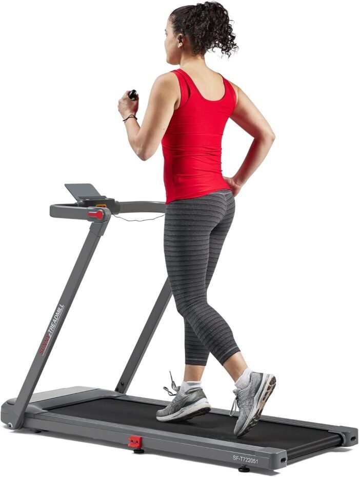 Sunny Health & Fitness HELIUS LITE Premium Dual Mode Walking/Running Treadmill with Advanced Brushless Technology & Exclusive SunnyFit App Enhanced Bluetooth Connectivity - Image 2
