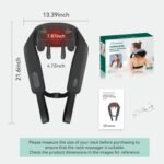 Snailax Cordless Neck Shoulder Massager with Soothing Heat, Fsa Hsa Eligible, Upgarded 4D Deep Tissue Kneading, Shiatsu Back Massager Pillow for Neck, Traps, Back, Gifts for Men Women Mom Dad - Image 10