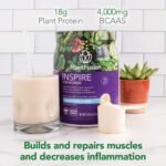 PlantFusion Inspire Plant Protein Powder for Women - Low Carb Protein Powder for Lean Muscle Support - Keto, Gluten Free, Soy Free, Non-Dairy, No Sugar, Non-GMO - Natural-No Stevia 0.85 lb - Image 7