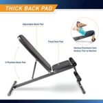 Marcy Multi-Position Adjustable Utility Bench for Home Gym Weightlifting and Strength Training - Image 5