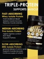 NATURE TARGET Whey Protein Powder, Unflavored - Whey Protein Isolate, 25g Protein Sugar-Free, 1.1lb - Image 5