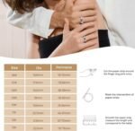 Smart Ring for Men & Women, Wellness & Fitness Tracker with Sleep/Step/Heart Rate/Blood Oxygen/Calorie Counter, IP68 Waterproof Wearable Ring for iOS Android Silver (Silver, 7) - Image 7