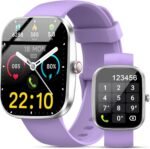 Smart Watch(Answer/Make Calls), 1.91" Smartwatches for Men Women, Fitness Tracker with 110+ Sport Modes, IP68 Waterproof, Heart Rate/Sleep/Spo2 Monitor, Pedometer, Activity Tracker for Android iOS - Image 2