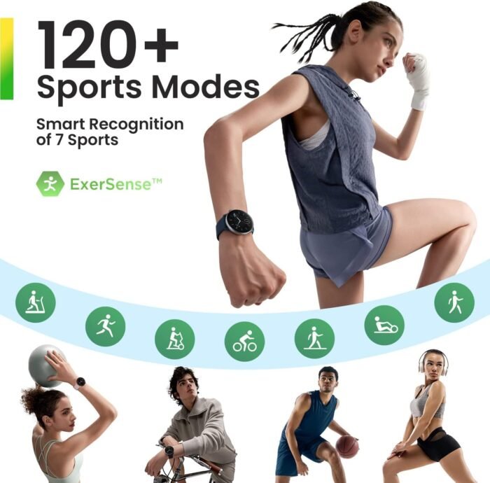 Amazfit GTR Mini Smart Watch 43mm, 14-Day Battery Life, GPS, AI Fitness App Enabled, Heart Rate & Sleep Health Monitoring, Activity Trackers and Smartwatches, Android iPhone Compatible, Black - Image 8
