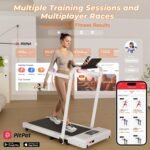 Walking Pad Treadmill for Home with Incline 300LBs Weight Capacity Folding Treadmill with Handle Bar 3.0HP Low Noise Treadmills for Home Small Office Remote Control & Smart APP - Image 5