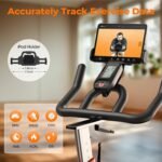 YOSUDA PRO Magnetic Exercise Bike 350 lbs Weight Capacity - Indoor Cycling Bike Stationary with Comfortable Seat Cushion, Silent Belt Drive - Image 8