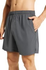 GYM REVOLUTION Men's Workout Running Gym Training Shorts - Image 5