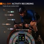 aeac Smart Watch Fitness Watch for Men Women, Alexa Built-in & Stable Bluetooth Call, with Heart Rate/SpO2/Sleep Monitor, 100 Sports, IP68 Waterproof Smartwatches for iOS Android - Image 6