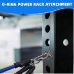 Versatile Gym Equipment Attachments - O-Ring Attachment for Power Rack, Perfect for Resistance Band Workouts for 0-3 in Power Rack (2 Pack) - Image 4