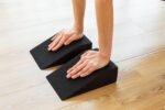 StrongTek Yoga Foam Wedge Blocks (Pair) Soft Wrist Wedge, Supportive Foot Exercise Accessories, Balance, Strength, Stretch, Pilate, Fitness, Squat, Pushup, Plank, EVA Riser Block - Image 8