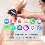 Smart Watches for Men Women with Bluetooth Call,1.39" HD Round Smartwatch with Blood Pressure/Heart Rate/Blood Oxygen/Sleep Monitor,110+ Sport Modes Fitness Tracker,IP67 Waterproof Watch - Image 8