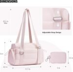 Small Gym Bag for Women 2 Set Mini Gym Duffle Bag with Wet Compartment and Coin Wallet, Gym Tote Bag for Workout/Sport/Travel - Image 7