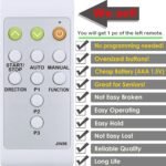 Replacement Remote Control for Under Desk Elliptical Machine, Same with The Right One in The Item Picture, with Oversized Buttons - Image 3