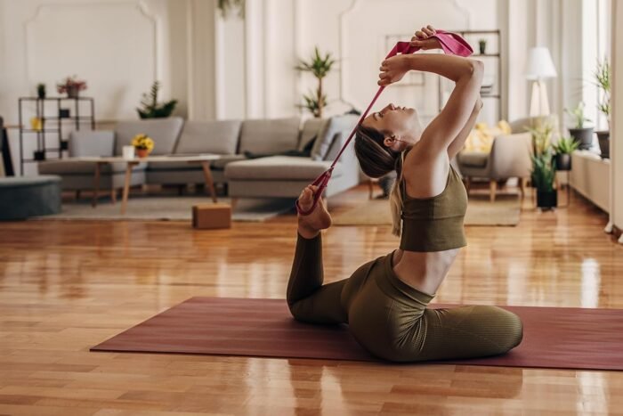 Everyday Yoga Foam Block and Yoga Strap Set, Soft Non-Slip Surface for Stability, Balance, and Deepen Stretches - Ideal for Yoga, Pilates, and Meditation Accessories - Image 7