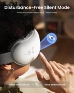 RENPHO Eyeris 1 Eye Massager with Heat, Birthday Gifts Eye Mask for Mom Dad Women Men Her Him, FSA HSA Eligible Smart Sleep Mask for Relax, Reduce Strain - Image 8