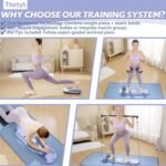 Pilates Reformer Board - Full Body Workout Set for Home Gym, Pilates Exercise Equipment & Ab Machine for Core Strength & Toning - Compact Home Fitness Gear for Women & Men - Image 3
