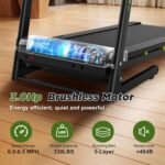 FYC Folding Treadmill for Home with Incline 330lb Weight Capacity 3.5HP Portable Electric Treadmill with Bluetooth, 12 Preset Programs Exercise Running Machine Easy Assembly - Image 9