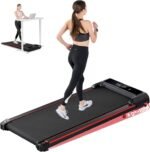 GTRACING Walking Pad, Under Desk Treadmill with Incline for Home, Portable Treadmill with Remote Control LED Display, 2.5 HP Quiet Walking treadmills with APP Shock Absorption Design, 300 Lbs Capacity - Image 2