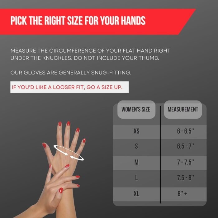 Workout Gloves for Women - Gym Gloves for Women Into Weightlifting, HIIT, Strength Training - Female Lifting Gloves with Full Palm Protection - Image 7