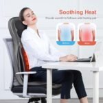 COMFIER Shiatsu Neck Back Massager with Heat, 2D ro 3D Kneading Massage Chair Pad, Adjustable Neck Massage,Seat Massager for Full Body Relaxation, Christmas Gifts for Dad Mom Women Men,Dark Gray - Image 4
