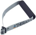 THERABAND Resistance Band Handles, Soft Handles Pair, Accessories for Elastic Resistance Bands & Tubes, Exercise Equipment for Home Gym, Overhead Strength Training, & Stretching, Use with Door Anchor - Image 3