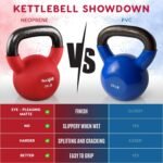 Yes4All Kettlebells 5lbs-65lbs & Kettlebell Sets Adjustable Weights, Kettlebell for Weight Training, Home Workout Equipment with Secure Grip for High Rep, Exercise Equipment - Image 9