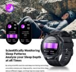 Gravity C25 1.43" AMOLED Smartwatch with Always-On Display, Bluetooth Call, AI Voice, 100+ Sports Modes, Heart Rate & Sleep Monitor, 1 ATM Waterproof, Fitness Tracker for iOS & Android (Gray) - Image 7
