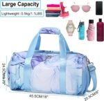 Sports Duffel for Girls Dance Bag Girls Duffle Weekender Bags Teen Gym Travel Ballet Bag with Shoe Compartments - Image 4