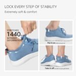 STQ Tennis Shoes Womens Slip on Walking Sneakers for Gym Workout - Image 4