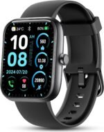 Smart Watch, 44mm Smartwatch Answer Make Calls, Alexa 1.83'' Fitness Watch, IP68 Waterproof Fitness Tracker Women Men, Heart Rate/Sleep Monitor, 100+ Sports Pedometer Watch for Android & iOS Phone - Image 2