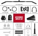 FitBeast Pulley System Gym, Cable Weight Pulley System for Gym LAT Pulldown, Biceps Curl Workout, Ideal Home Gym Equipment for Forearm, Shoulder, Strength Training - Image 6